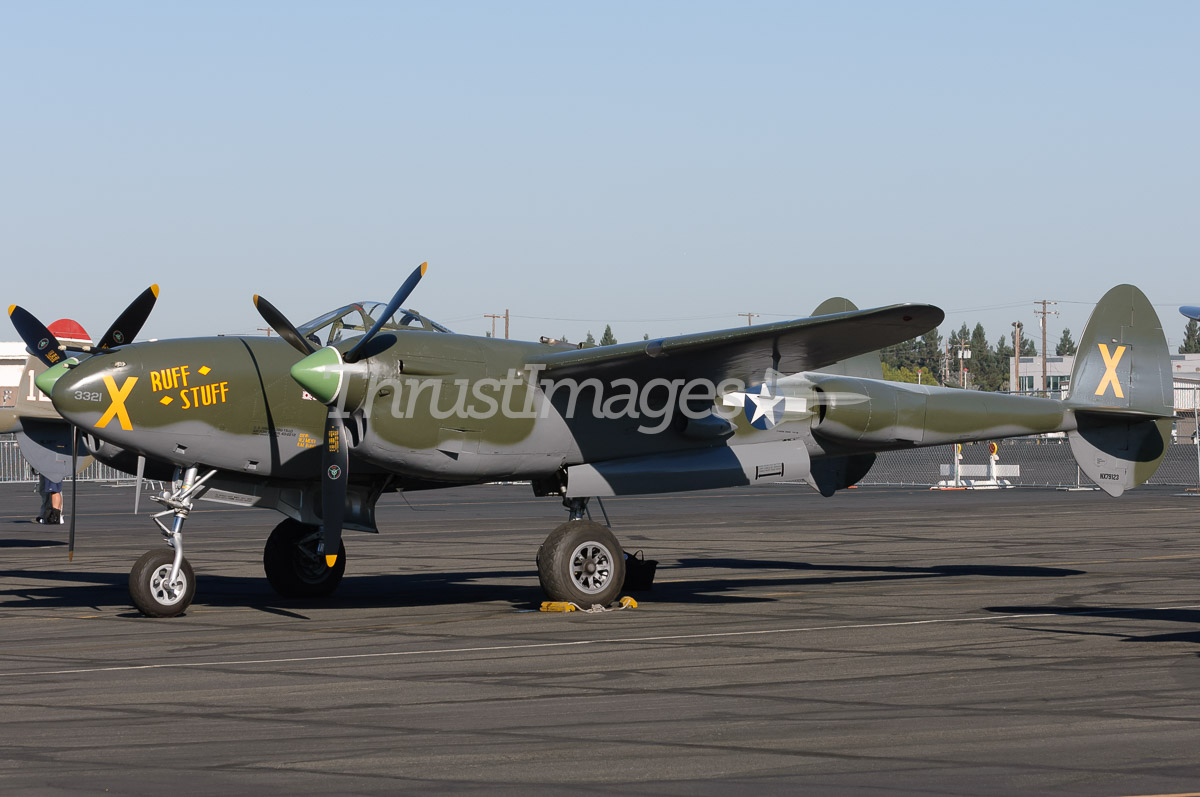 Lockheed P-38L Lightning NX79123 / X-3321 (cn 422-8235) "Ruff Stuff"